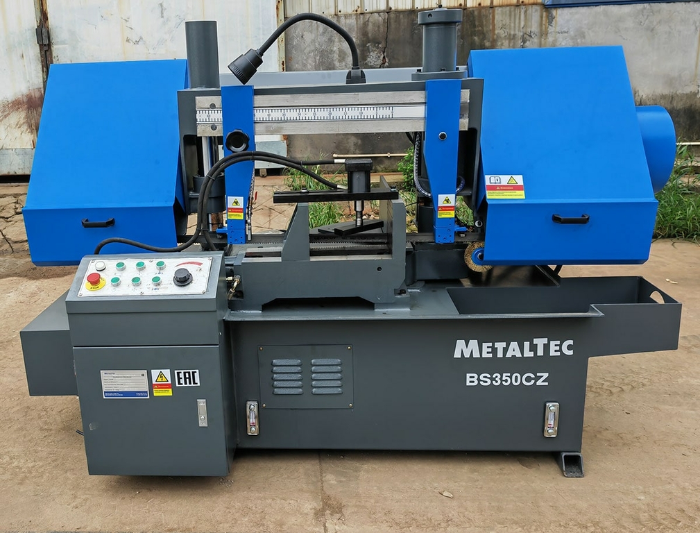 Ленточнопильный станок MetalTec BS 350 CZ (угол до 60°)